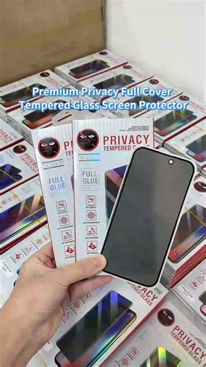Elekworld Co.,LTD on Instagram: "Premium Privacy Screen Protector Full-cover tempered glass Blocks prying eyes Scratch & fingerprint resistant 📱 Keep your screen safe and private! #EKPro #Full-cover tempered glass #i̇phone17 #ScreenTest #QualityControl #Elekworld"