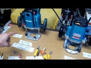 Makita 3612 C or Makita RP2300 - big router with variable speed