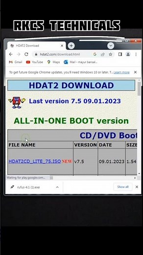 Create hdat2 bootable usb #shorts #harddisk #viral