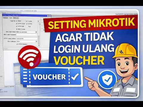 How to set up Mikrotik so that customers don't have to re-enter the voucher code