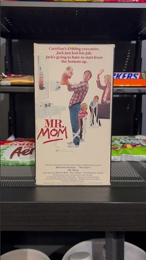 Mr. Mom 1983!#80spopculture #vhscollection #1980s #vhs #movie #michaelkeaton