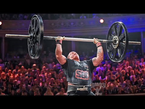 CRAZY 218kg/480lb AXLE PRESS WORLD RECORD 2024!