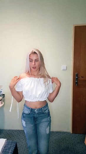 Fashion Inspiration: Off-Shoulder Crop Top Styling