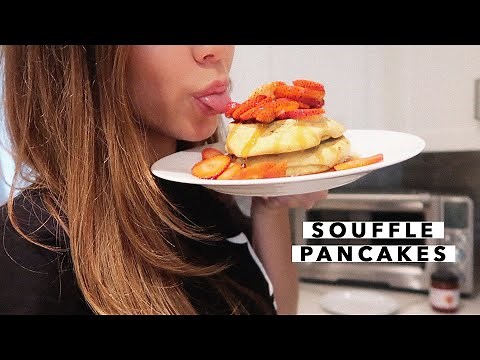 i tried making soufflé pancakes 🥞