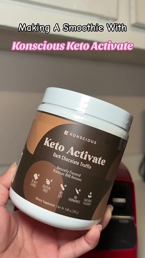 Start off 2024 on the right path with @Konscious Keto Activate in Dark Chocolate Truffle 🍫! It tasted really good when I mixed it with the banana smoothie 😋 • • • #koncious #keto #ketodiet #ketodietforbeginners #ketosis #ketofriendly #ketosmoothie