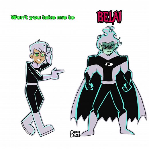 Danny Phantom Fan Art Showdown: Dark Danny vs. Danny
