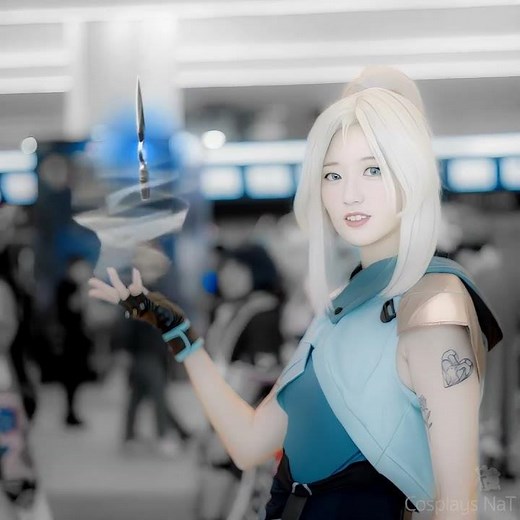 Cosplay: Valorant: Jett Cosplayer: K.rumi coser #valorant