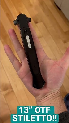 13” OTF HUGE STILETTO SWITCHBLADE