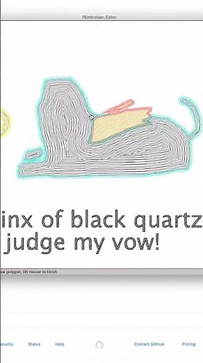 Open Source Embroidery Software [Maker Update #Shorts]