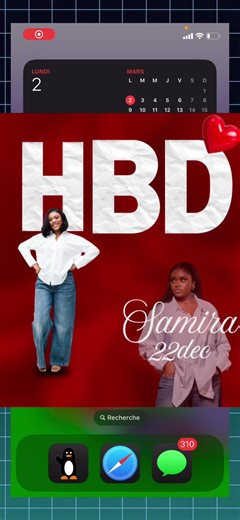 Apprenons à réaliser une affiche d’anniversaire avec l’application Canva. ✨#canva #designe #formation #tutorial #canvadesign