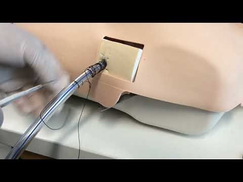 Jo'burg Knot to secure Chest Drains