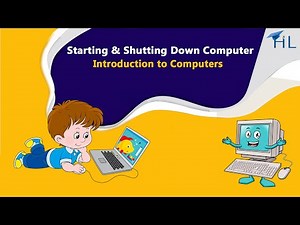 Starting and Shutting Down Computer | Perfect for ICSO, NCO, UCO Exams| GRADES 1, 2 |CBSE| Headstart