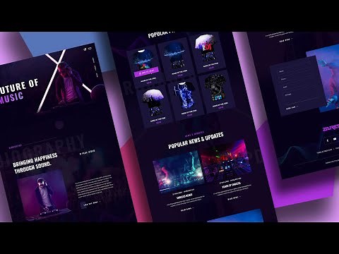 How To Create A WordPress Music Band Website With Elementor