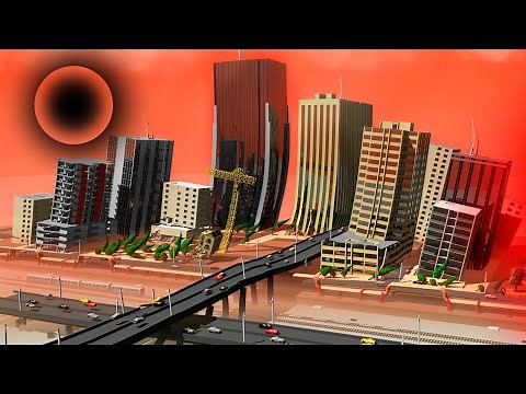 3D CITY: Black Hole Simulation