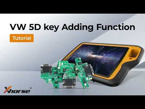 Xhorse VVDI Key Tool Plus Add VW MQB49 5C/5D Key with 5C 5D Adapter- EOBDTool.co.uk