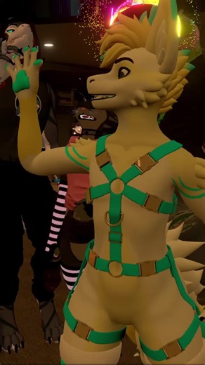 Taio's sharp moves https://www.twitch.tv/taioyaki - clipped by griggles_angel #vtuber #furry #femboy #twitch #foxagon #vrchat #karate