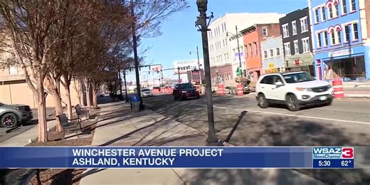 Ashland progresses on Winchester Avenue streetscape project