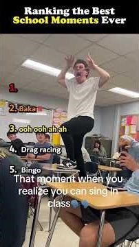 Ranking the Best School Moments Ever 🎒📚