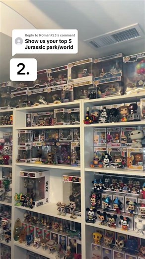 Top 5 Jurassic park pops. #funko #top5 #jurassicpark #dinosaur #funkopop #top5funko #collectjurassic