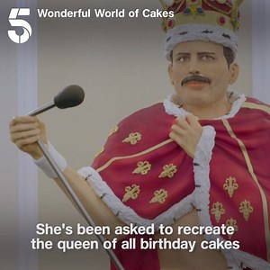 After days spent making a life-size Freddie Mercury cake, will they be able to transport it safely? 👀 The Wonderful World of Cakes, tonight at 6pm on Channel 5. | Channel 5