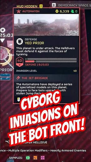 NEW MAJOR ORDER! ⚠️ Cyborgs Begin Their Assault! Jet Brigade Returns! #helldivers2 #gaming