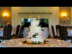 Making a 4 Tier Semi Naked Wedding Cake and Cake Stacking