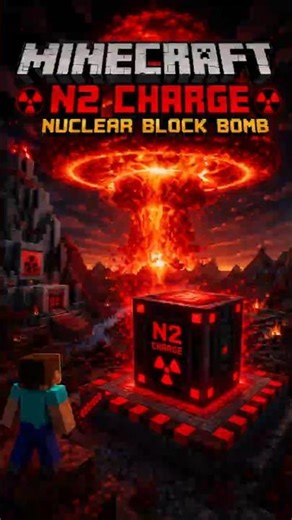 Minecraft - N2 Charge Nuclear Block Bomb | Lost Players