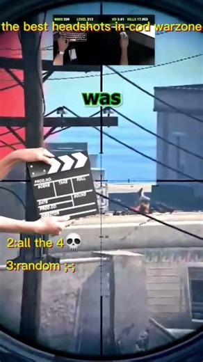 top 3 best headshots in cod w #warzone #callofduty #gaming