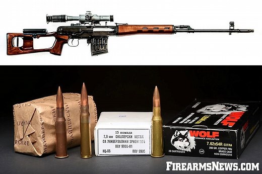 Testing 7.62x54R and 7.92x57mm Combloc Sniper Cartridges - Firearms News