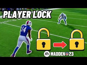 How to PLAYER LOCK in Madden 23!