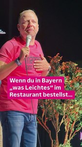 Tja. Gab dann ne Haxe. Und Kaiserschmarrn. 🍖😆 | Mario Barth