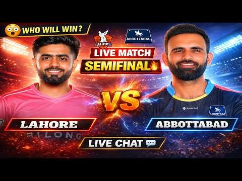 🔴 LIVE: Lahore vs Abbottabad | LIVE Scoreboard & Ball-by-Ball updates | National T20 Cup 2026