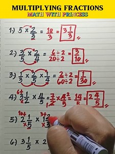 116K views · 713 reactions | Multiplying Fractions #math #mathwithprincess #mathviral #mathlessons #mathematics #mathreview #mathisfun | Math with Princess | Facebook