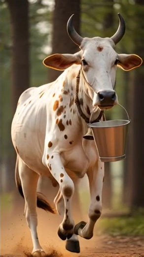 "The cow saved the farmer's life" #shorts #comedyeffect