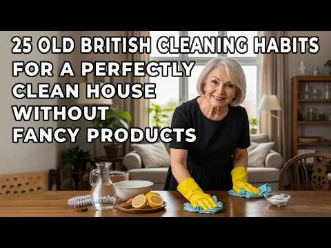 25 Old British Cleaning Habits for a Perfectly Clean House Without Fancy Products