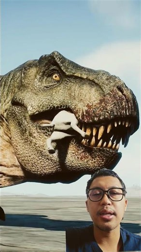 When T-Rex is Hungry in Jurassic World Game #trex #jurassicworld #dinosaur #dinosaurs #shorts