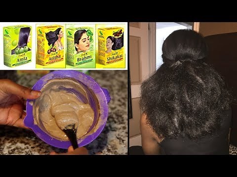 DIY AYURVEDIC HAIR GROWTH MASK | Shikakai Amla Hair Mask for EXTREME HAIR GROWTH???