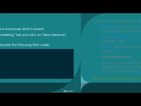 How to Get Employee Count by Status in Power BI