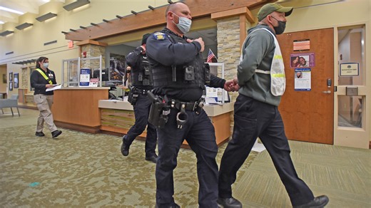 Training exercise: First responders prepare for active shooter in drill at VA