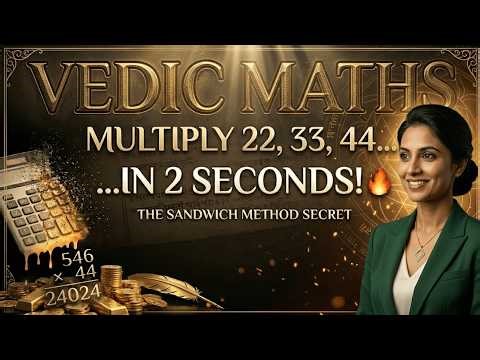 Fast Math Trick: Multiples of 11 🥪 | Vedic Maths Full Course
