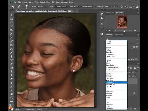 Retouch with Frequency Separation in Adobe Photoshop [LUGANDA]