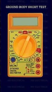 How to check 3 Phase Motor is burnt or not