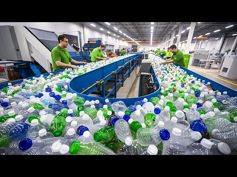 How Plastic Bottles are Made and Recycled | Made of What?