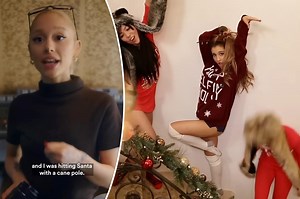 Why Ariana Grande’s ‘weird Christmas lingerie’ forced the label to cancel her original ‘Santa Tell Me’ music video