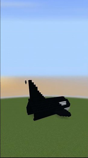 How Whale is this build in CREATIVE? | Learning to Minecraft