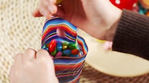 100 Pcs Mexican Fiesta Cellophane Treat Candy Bag Party Favor, Fresh