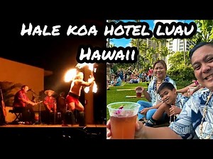 🇺🇸 Hale koa hotel luau, embrace the Aloha. #hawaii