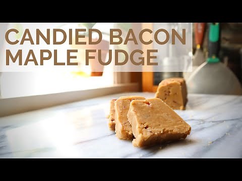 How to make Candy Bacon! | Make the Best Maple Fudge