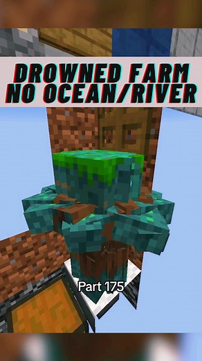 Minecraft 1.20.2 Drowned Farm Tutorial for AFK Gaming