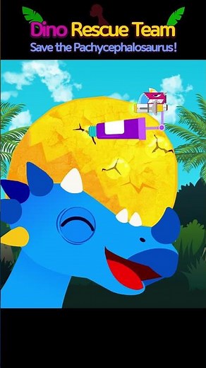 Save the Pachycephalosaurus 2 | Dino Rescue Team | REDMON